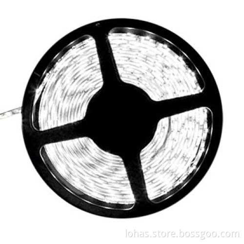 White Color Flexible LED Strips,3528-120leds/M,High Lumen with 6-7lm/LED,DC 12V, low working voltage